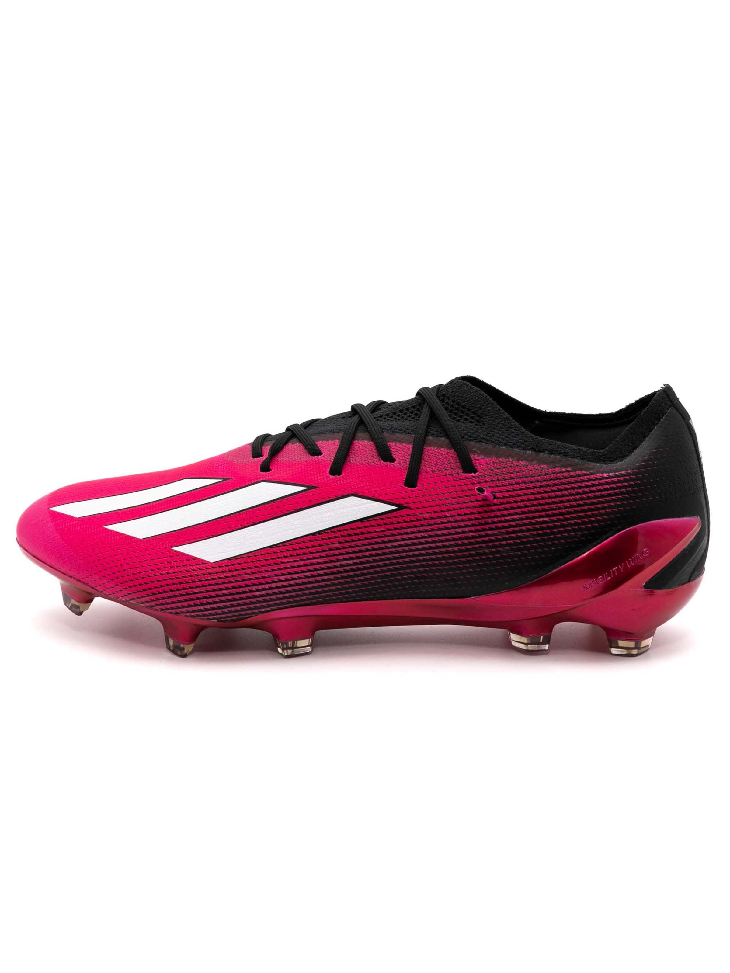 Chaussure de foot 'X Speedportal.1' ADIDAS PERFORMANCE en rose : devant