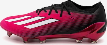 Chaussure de foot 'X Speedportal.1' ADIDAS PERFORMANCE en rose : devant