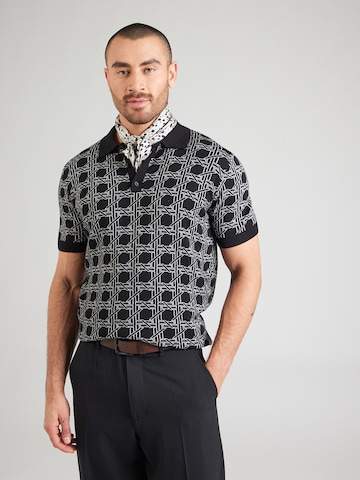 Karl Lagerfeld Sveter - Čierna: predná strana