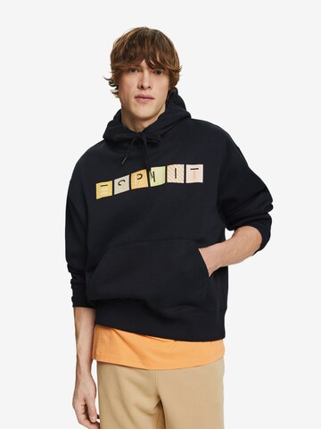 ESPRIT Sweatshirt in Black: front