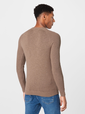 Pull-over QS en marron