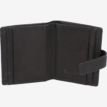 Esquire Oslo Kreditkartenetui RFID Leder 8,5 cm in Schwarz