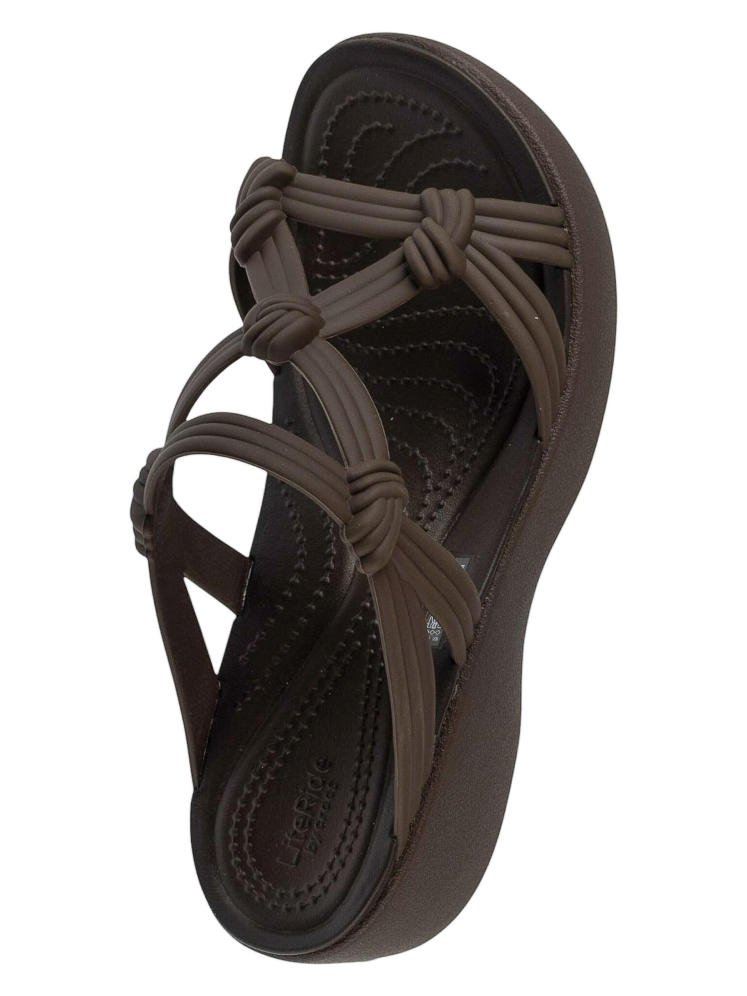 Crocs Sandale‌‌ in Braun