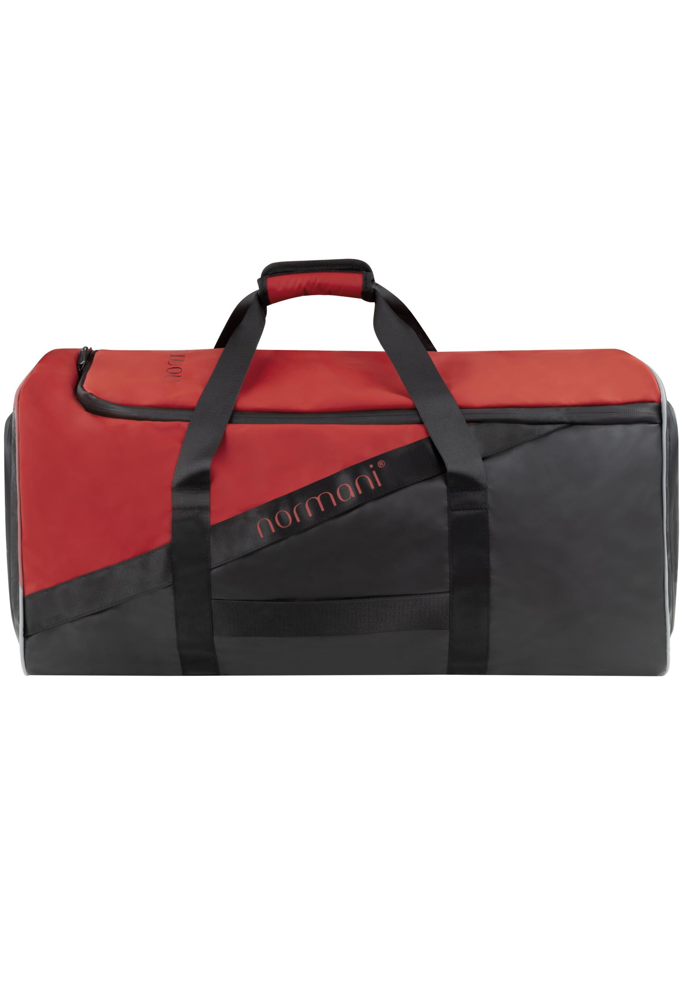 Borsa sportiva 'Nordpass' di normani in nero: frontale