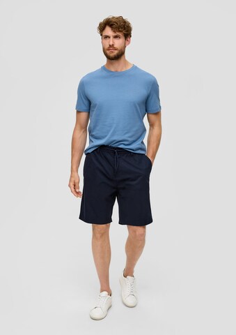 regular Pantaloni di s.Oliver in blu