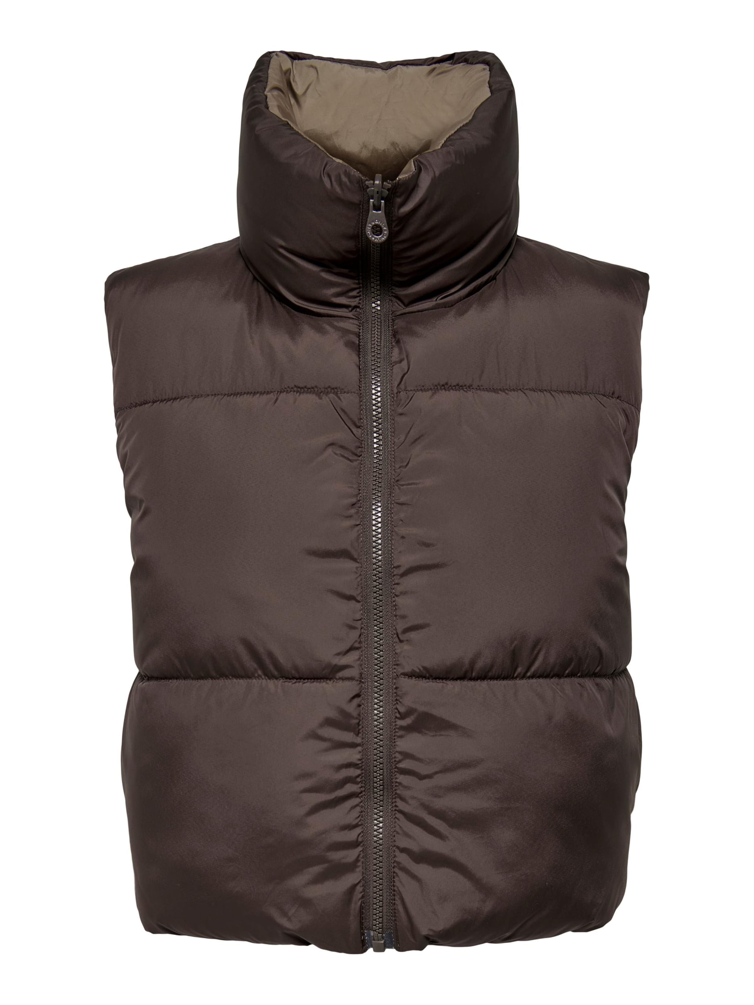 Gilet 'Ricky' di ONLY in marrone: frontale