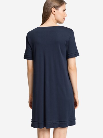 Hanro Nachthemd 'Pilar' in Blauw