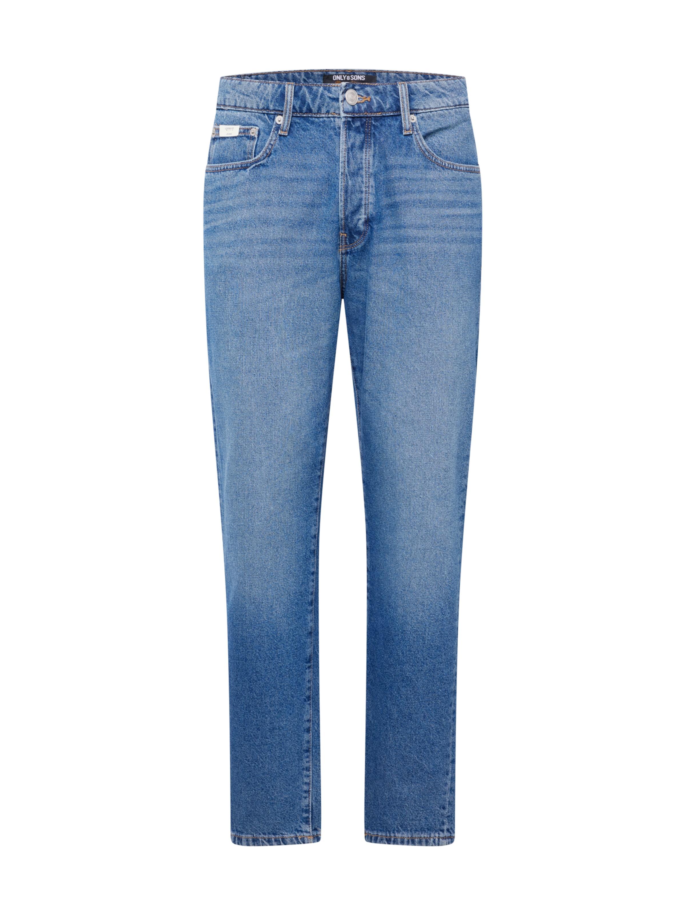 Only & Sons Baggy Jeans 'ONSFade' in Blue: front