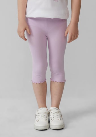 Skinny Leggings s.Oliver en violet : devant