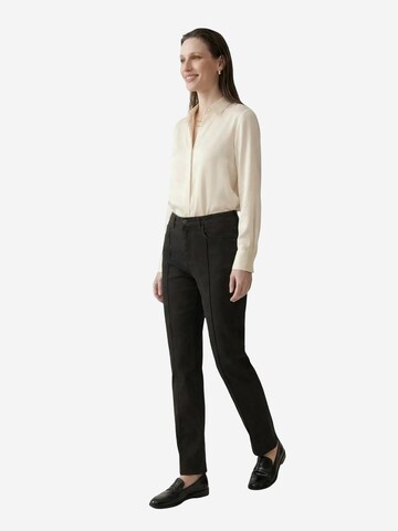 Slimfit Pantaloni di My fashion in nero