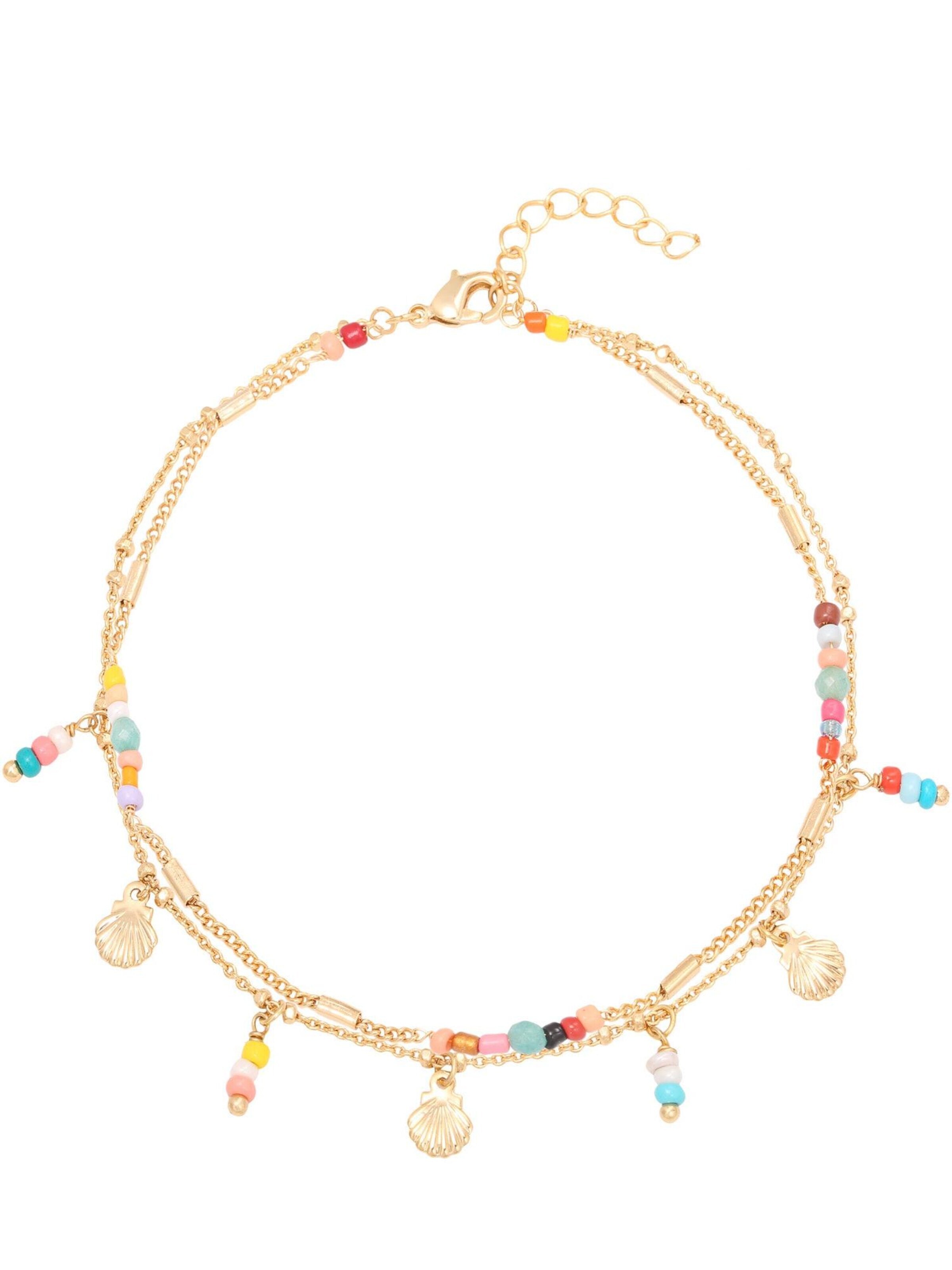 Cala Rose Fußschmuck 'BEACH'‌ in Gold: Vorderseite