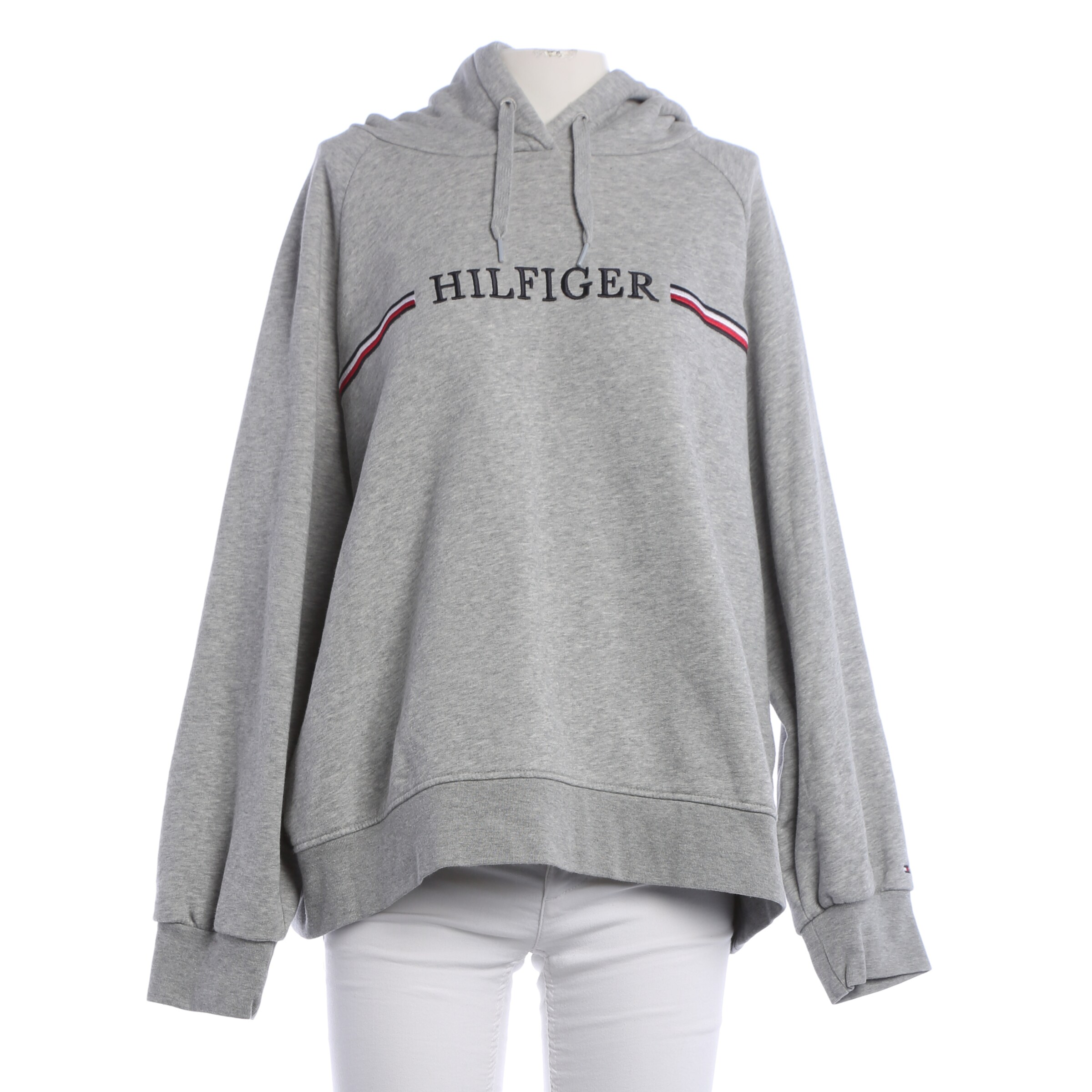 TOMMY HILFIGER Sweatshirt & Zip-Up Hoodie in XXL in Grey, Item view