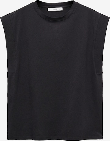 T-shirt 'VIRI' MANGO en noir : devant