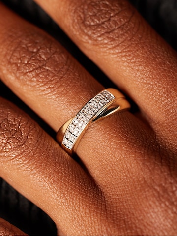 Lucardi Ring in Gold