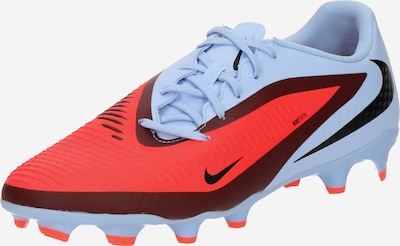 NIKE Jalkapallokengät 'Phantom 6 Academy' värissä vaaleansininen / punainen / burgundin punainen / musta, Tuotenäkymä
