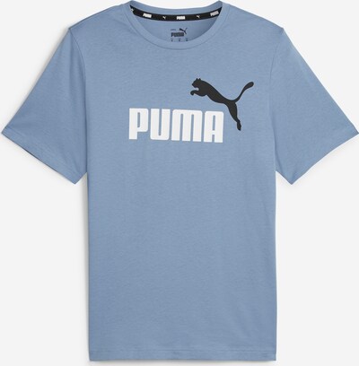 PUMA Λειτουργικό μπλουζάκι 'Essentials' �σε μπλε περιστεριού / μαύρο / λευκό, Άποψη προϊόντος