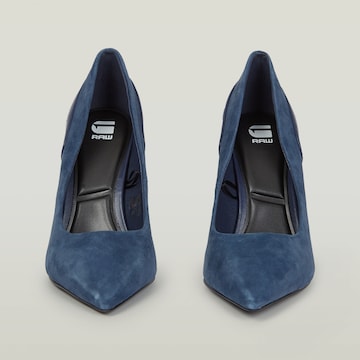 G-STAR Pumps 'Stray Pumps' in Blauw: voorkant