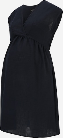 Attesa Dress in Blue: front