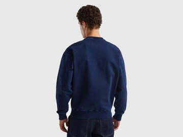 UNITED COLORS OF BENETTON Sweatshirt in Blau