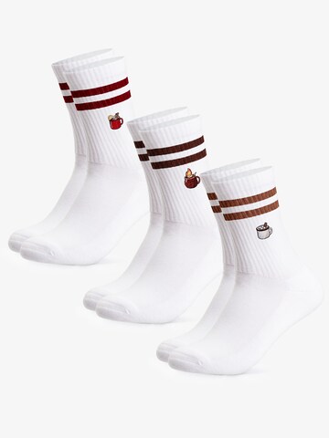 Occulto Sports socks 'Summer' in Red: front