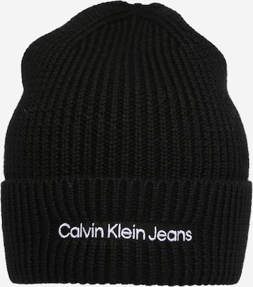 Berretto di Calvin Klein Jeans in nero: frontale