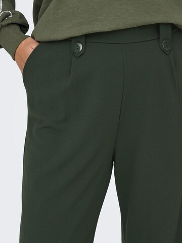 ONLY Carmakoma Wide leg Bandplooibroek in Groen