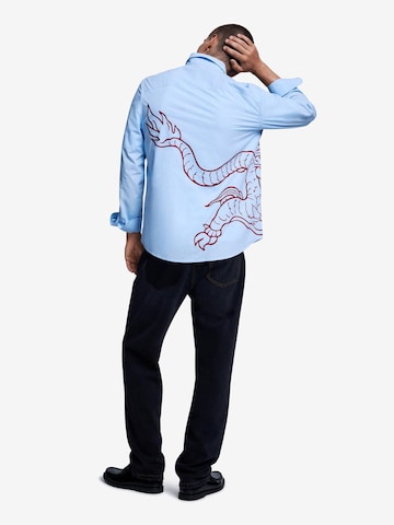 Desigual Regular fit Риза в синьо
