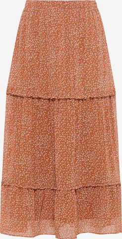 DreiMaster Vintage Sukňa - oranžová: predná strana