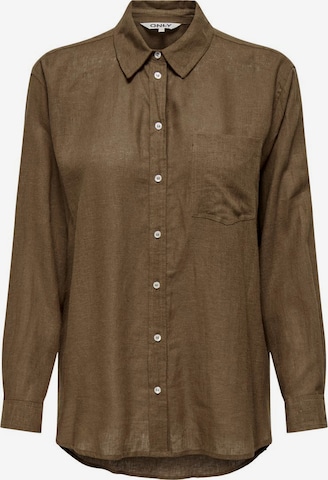 ONLY Blouse in Brown: front