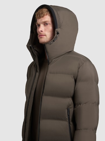 khujo Winter Coat 'Caius2' in Brown