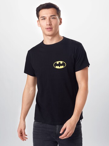 Mister Tee Shirt 'Batman Chest' in Black: front