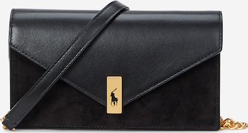 Polo Ralph Lauren Клъч в черно: отпред