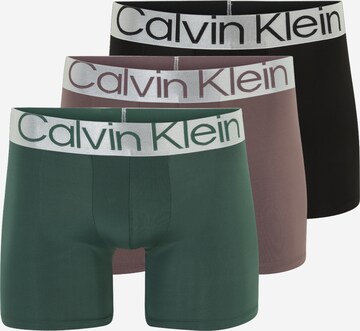 Calvin Klein Underwear Boxerky – zelená: přední strana