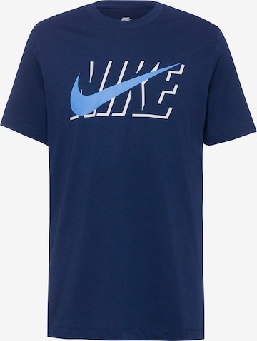 Nike Sportswear - Camisa em azul: frente