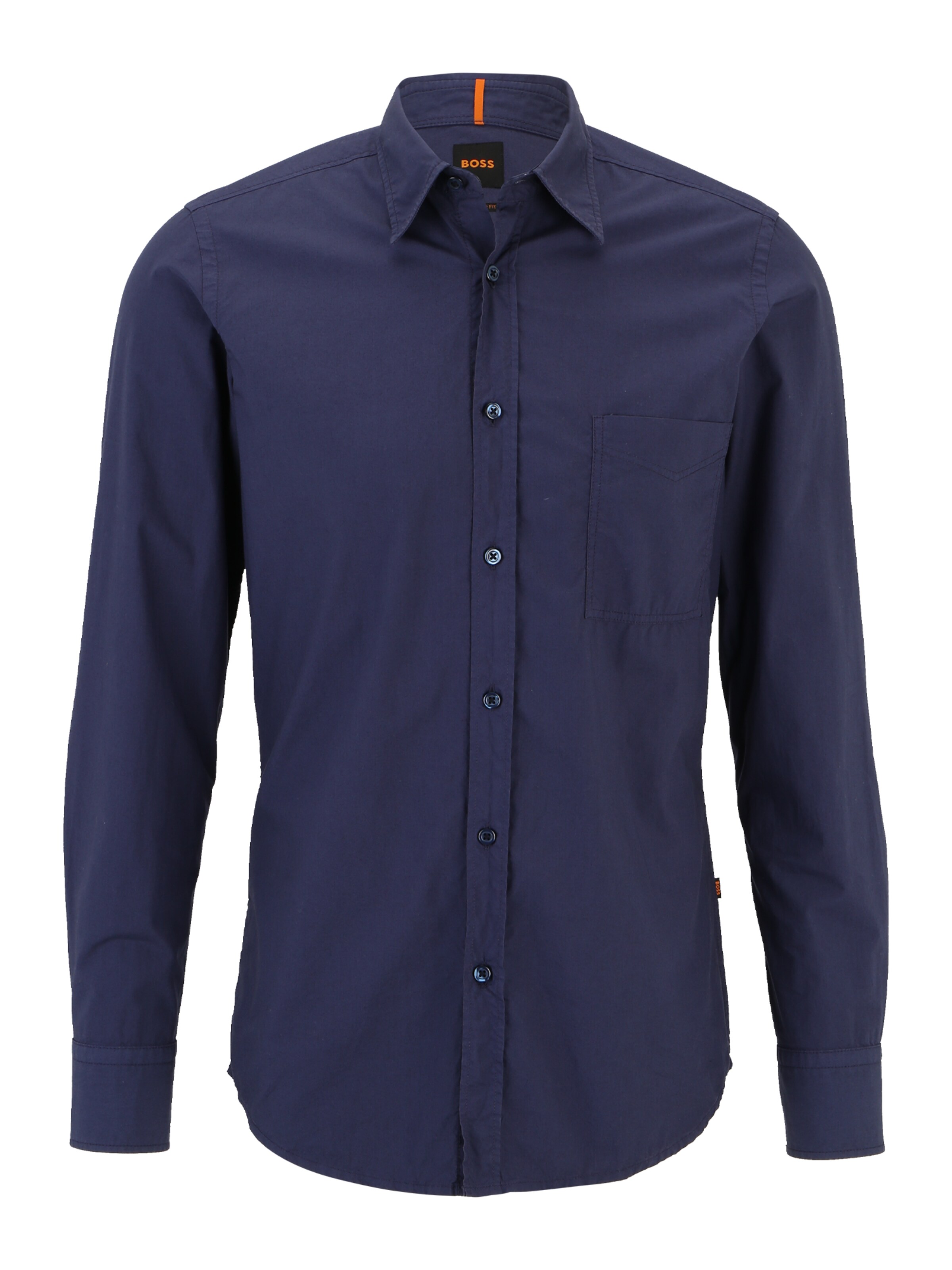 BOSS Regular Fit Hemd 'Relegant 6' in Blau: Vorderseite