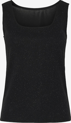 PIECES Toppi 'PCPAIGE' värissä musta: etupuoli