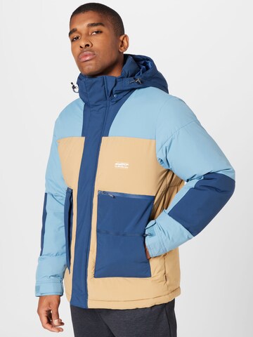 Veste outdoor QUIKSILVER en beige : devant