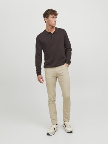 Slimfit Pantaloni 'JPSTGlenn JJOriginal' di JACK & JONES in beige