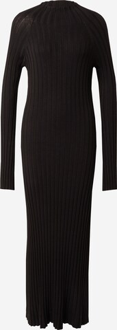 Monki Knitted dress in Black: front