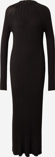 Monki Gebreide jurk in de kleur Zwart, Productweergave