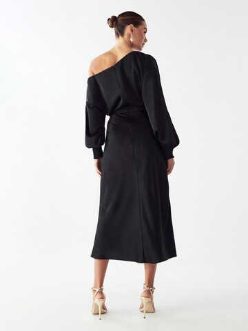 Willa Φόρεμα 'Diara' σε μαύρο: πίσω