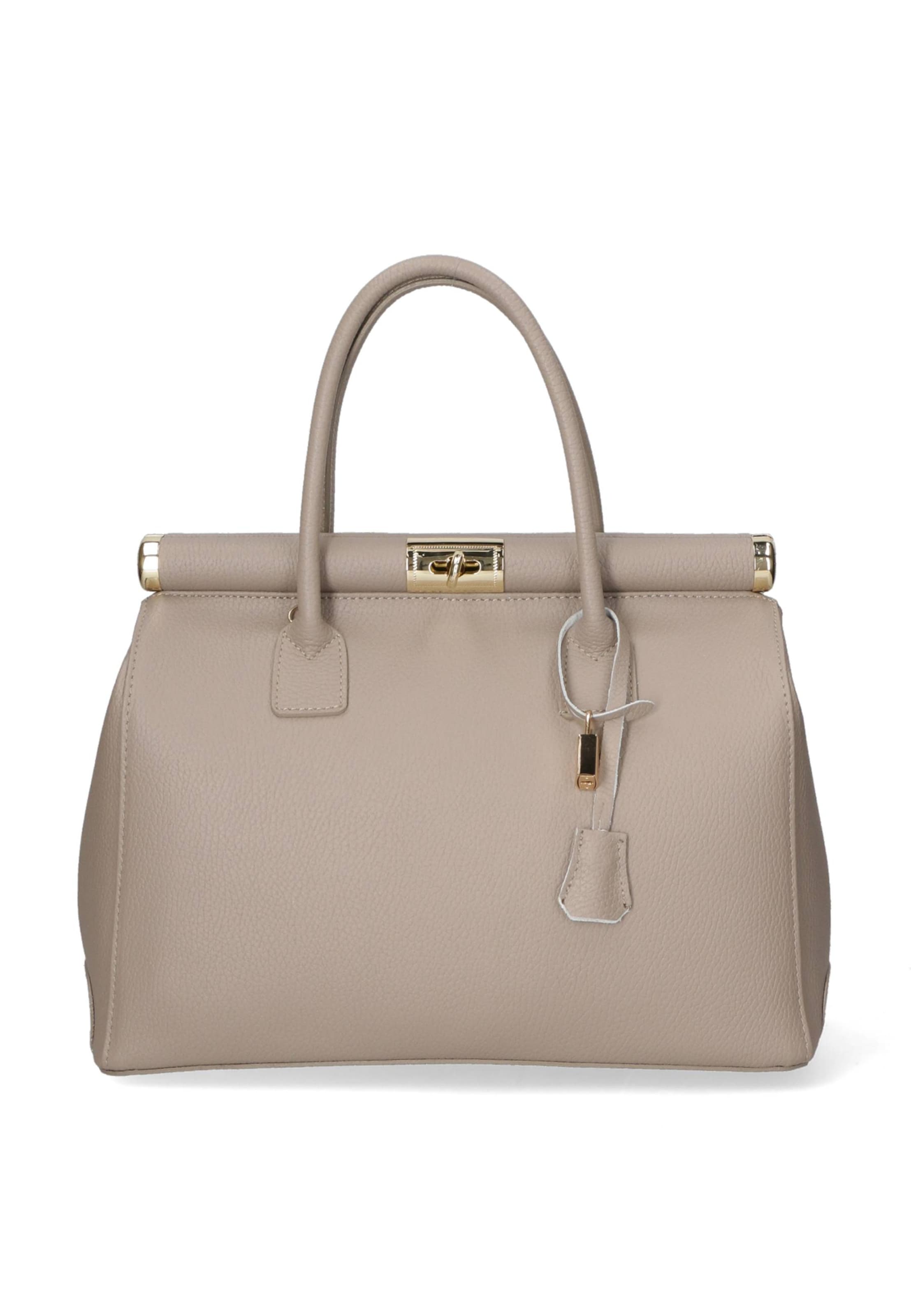 CHICCA BORSE Handbag in Beige: front