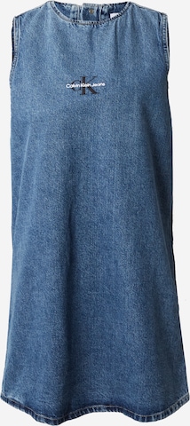 Calvin Klein Jeans - Vestido en azul: frente