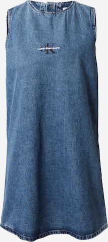 Calvin Klein Jeans - Vestido em azul: frente