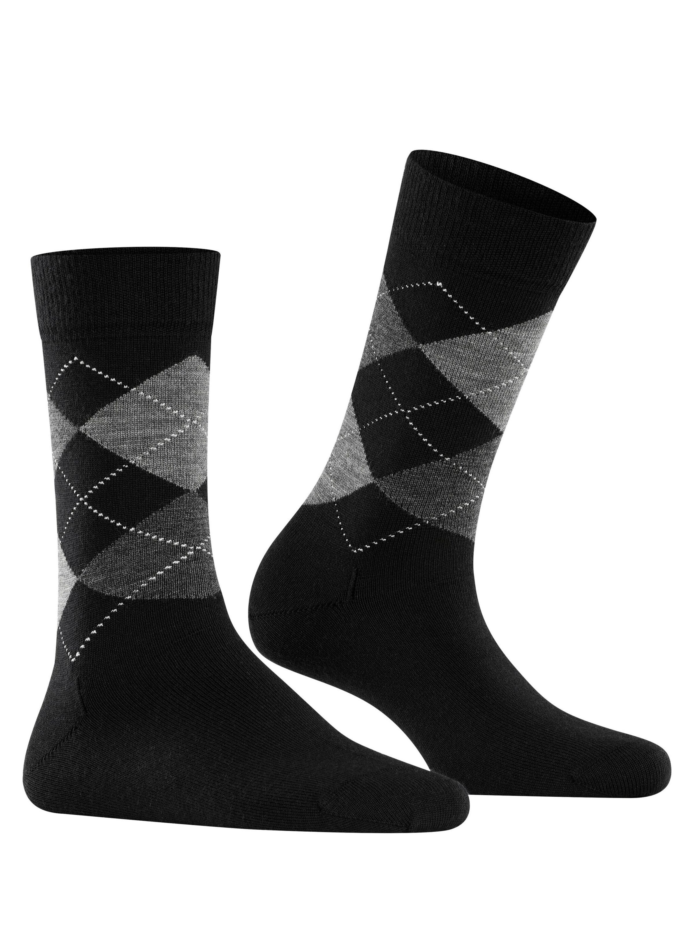 BURLINGTON Socks 'Marylebone' in Black
