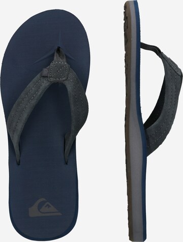 QUIKSILVER T-Bar Sandals 'CARVER' in Blue