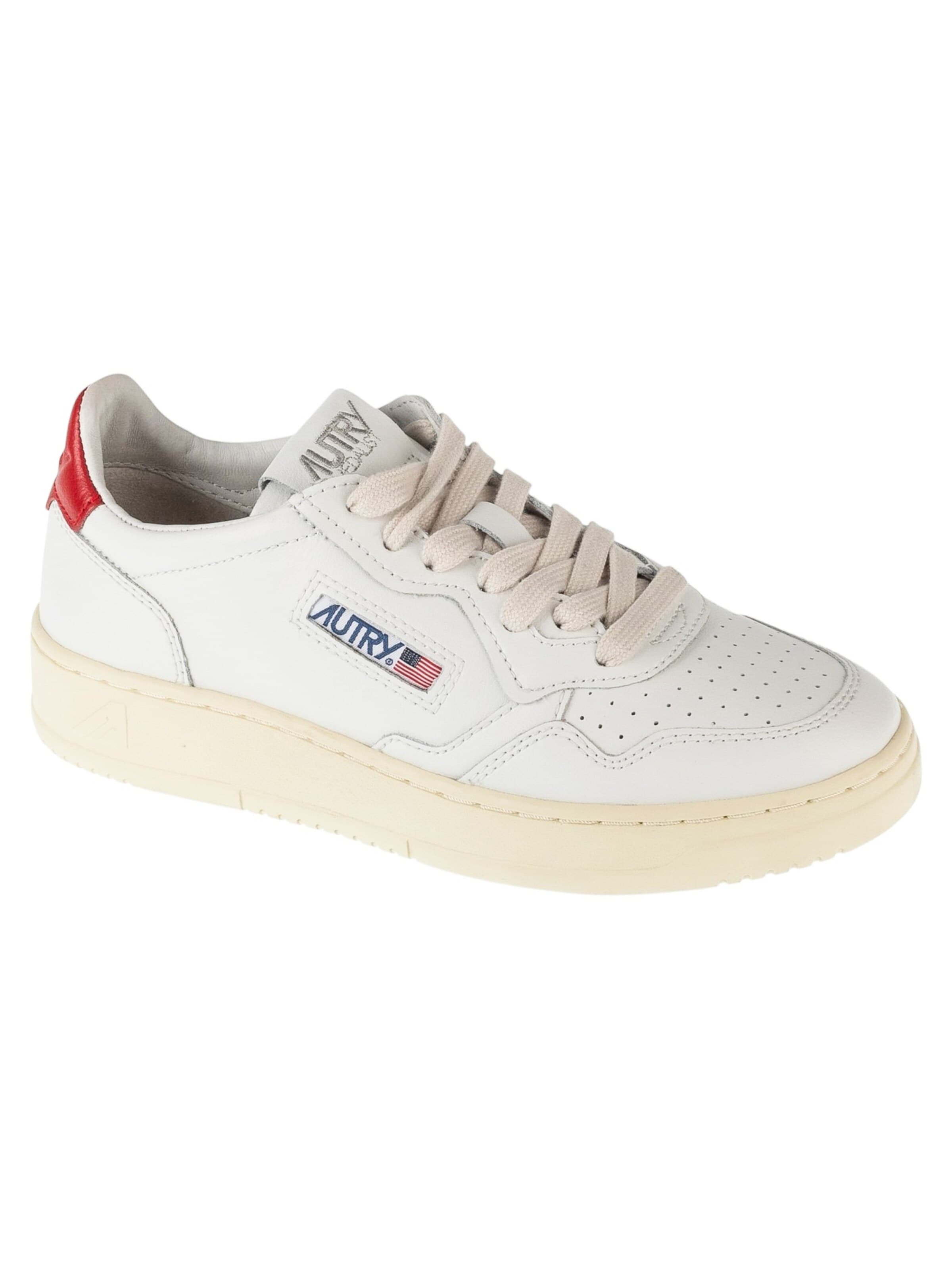 Autry Sneaker low 'Autry Medalist Leather Low'‌‌‌‌‌‌‌‌ in Weiß: Vorderseite