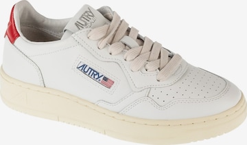 Baskets basses 'Autry Medalist Leather Low' Autry en blanc : devant