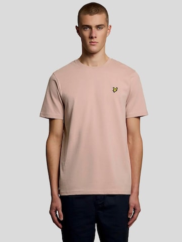 Lyle & Scott Shirt 'Essentials' in Pink: front