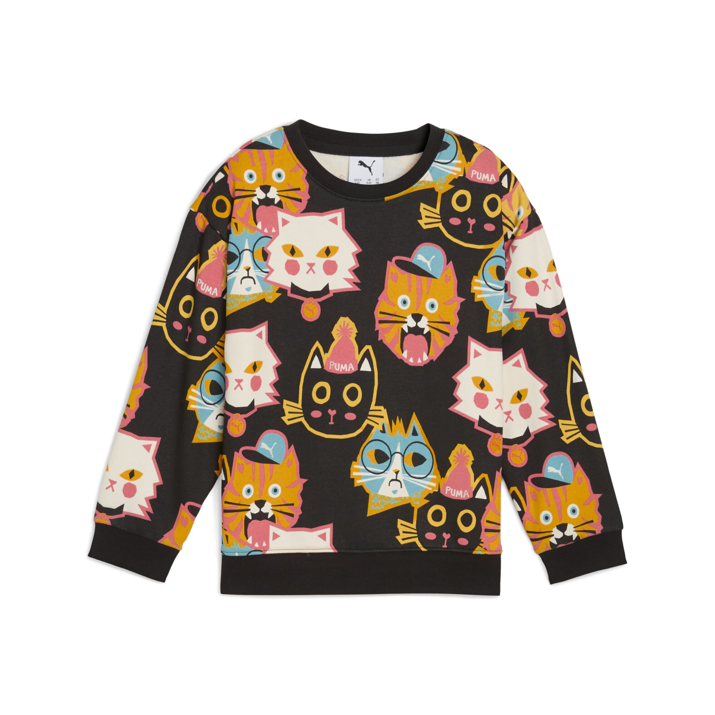 Sweat 'Moody Cat' PUMA en noir : devant